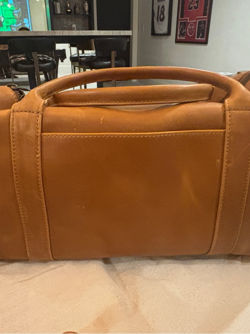 Men's Parker Clay San Ysidro Weekender Bag - Sleek Structured Carryall